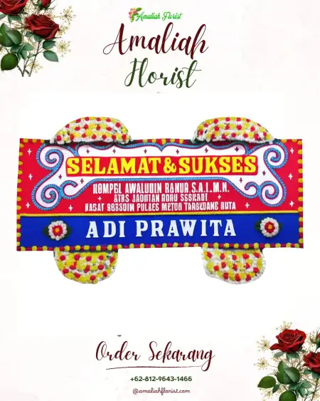 Papan Bunga Ucapan Selamat Ngrejo